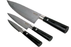 Böker Damast Black Ensemble De Trois Couteaux, 130420SET 7 Böker Damast Black Ensemble De Trois Couteaux, 130420SET -KNIVESANDTOOLS Soldes BO130420SET 03 boker bo130420set 03