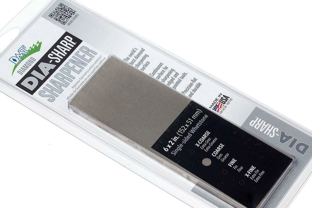 DMT DiaSharp Bench Stone 6x2 D6C Une Face, Grossier 4 DMT DiaSharp Bench Stone 6x2 D6C Une Face, Grossier – Image 2