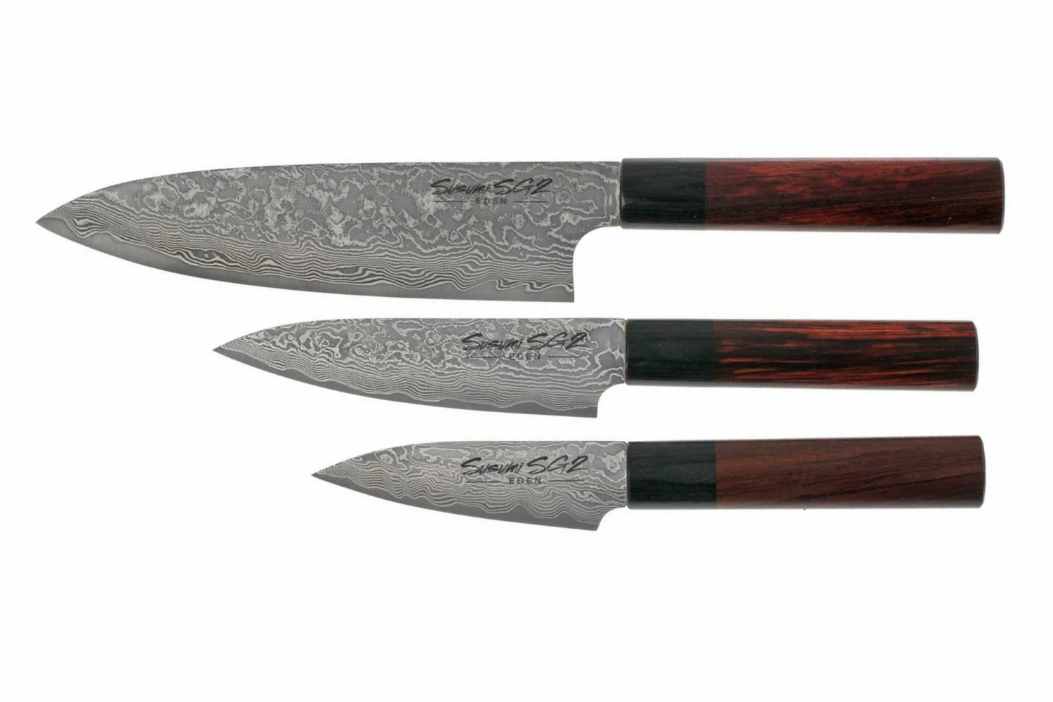 Eden Susumi SG2 Ensemble De Couteaux (3 Pièces) 3 Eden Susumi SG2 Ensemble De Couteaux (3 Pièces)