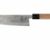 Eden Dento Santoku 16,5 Cm, Acier Aogami -KNIVESANDTOOLS Soldes EQ2070 316 01 eden dento santoku eq2070 316 01