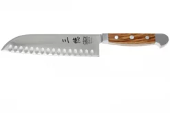 KNIVESANDTOOLS Soldes 31 Santoku Alvéolé Alpha Olivier Güde, X546/18