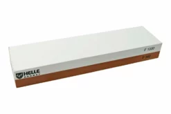 Helle Sharpening Stone L 300311 Pierre à Aiguiser Grain 360/1000, étui En Cuir