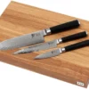 Ensemble De Couteaux Kai Shun Classic Trois Pièces Avec Planche à Découper -KNIVESANDTOOLS Soldes KADM 0789 01 kai shun kadm 0789 01