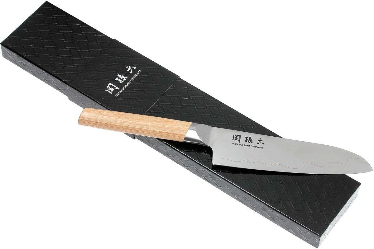Kai Seki Magoroku Composite Santoku 16,5 Cm MGC-0402 10 Kai Seki Magoroku Composite Santoku 16,5 Cm MGC-0402 – Image 8