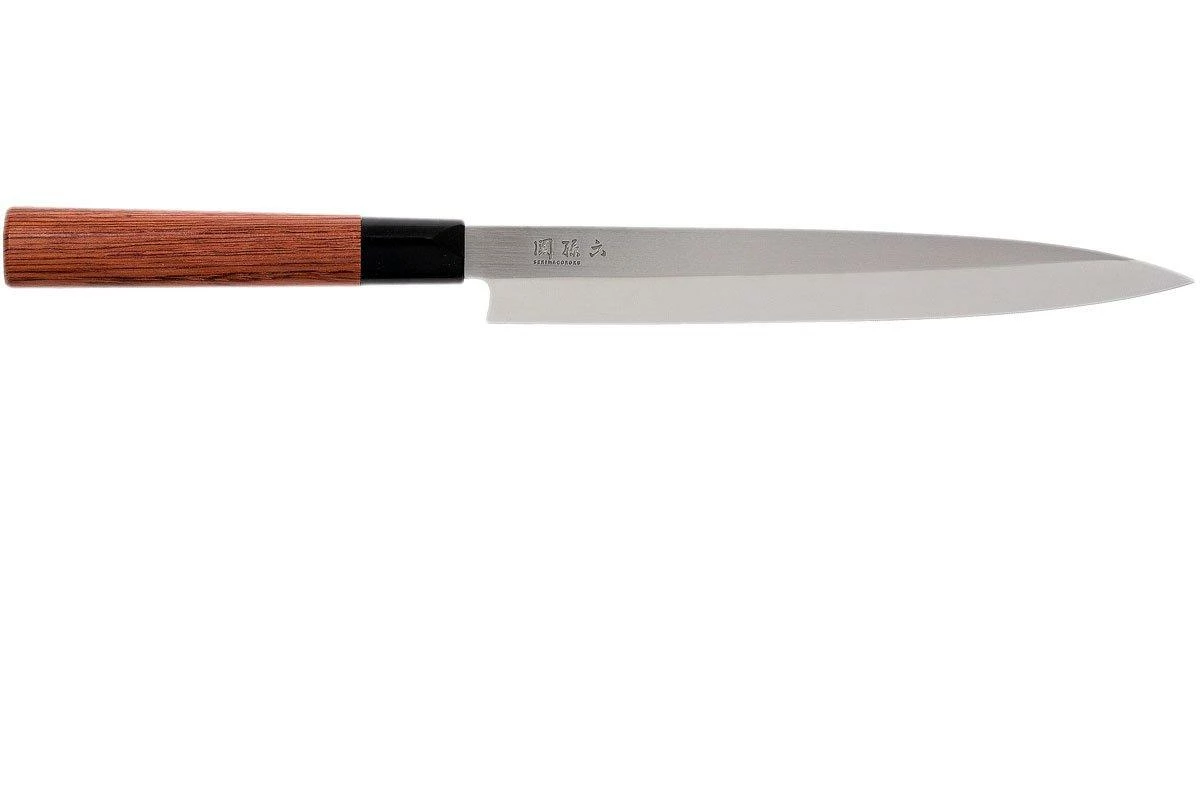 Kai Seki Magoroku Redwood Yanagiba 21 Cm, MGR-0210Y 4 Kai Seki Magoroku Redwood Yanagiba 21 Cm, MGR-0210Y – Image 2