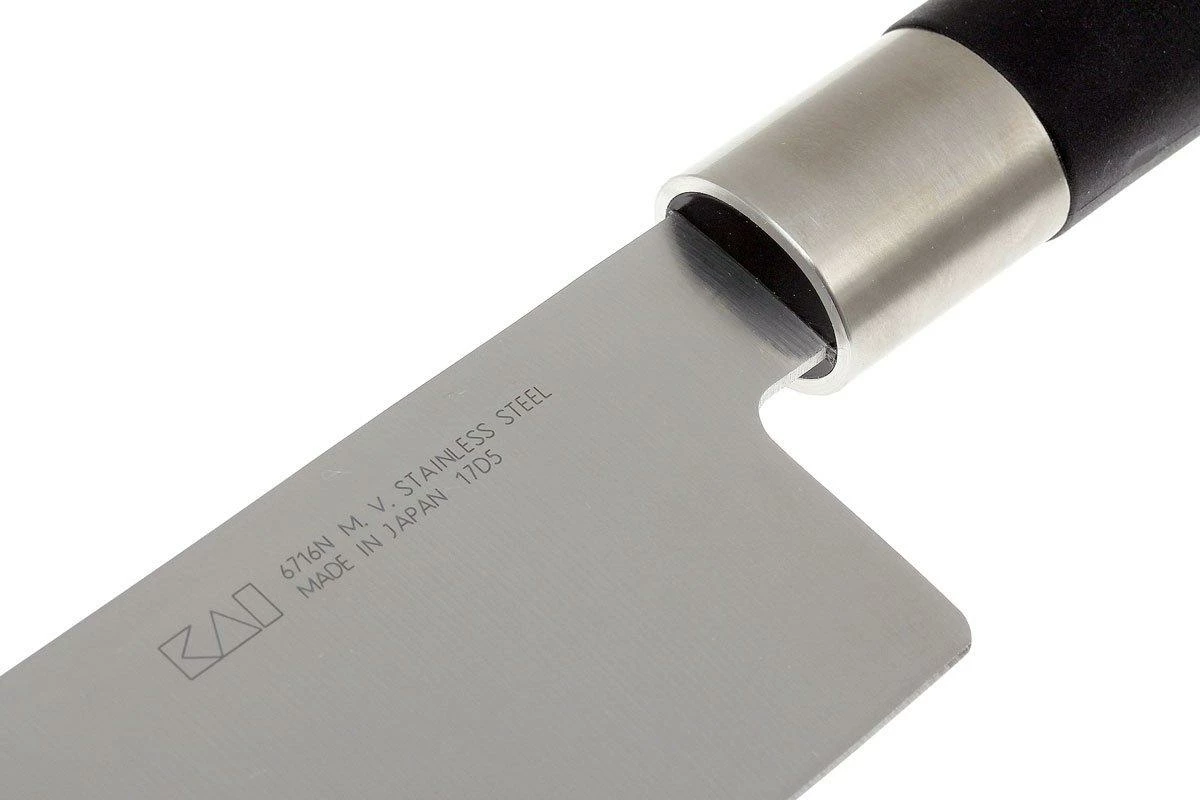 Kai Wasabi Black Nakiri 16.5cm 6716N 4 Kai Wasabi Black Nakiri 16.5cm 6716N – Image 2