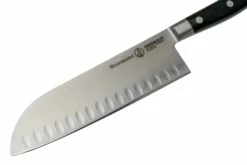 Messermeister Meridian Elite E-3610-7K Santoku à Alvéoles, 18 Cm -KNIVESANDTOOLS Soldes MRE 3610 7K 03 messermeister scaled