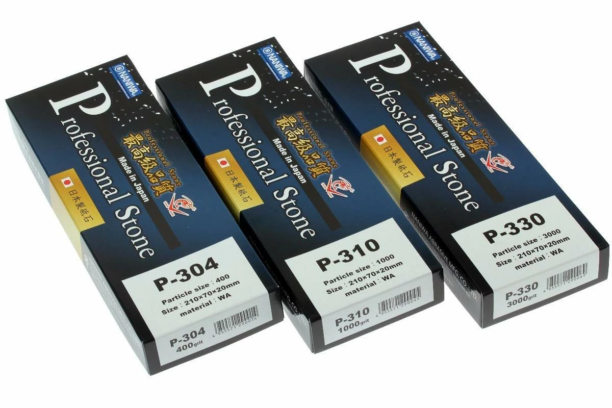 Ensemble D'aiguisage Naniwa Professional Stones 400 / 1000 / 3000 4 Ensemble D'aiguisage Naniwa Professional Stones 400 / 1000 / 3000 – Image 2