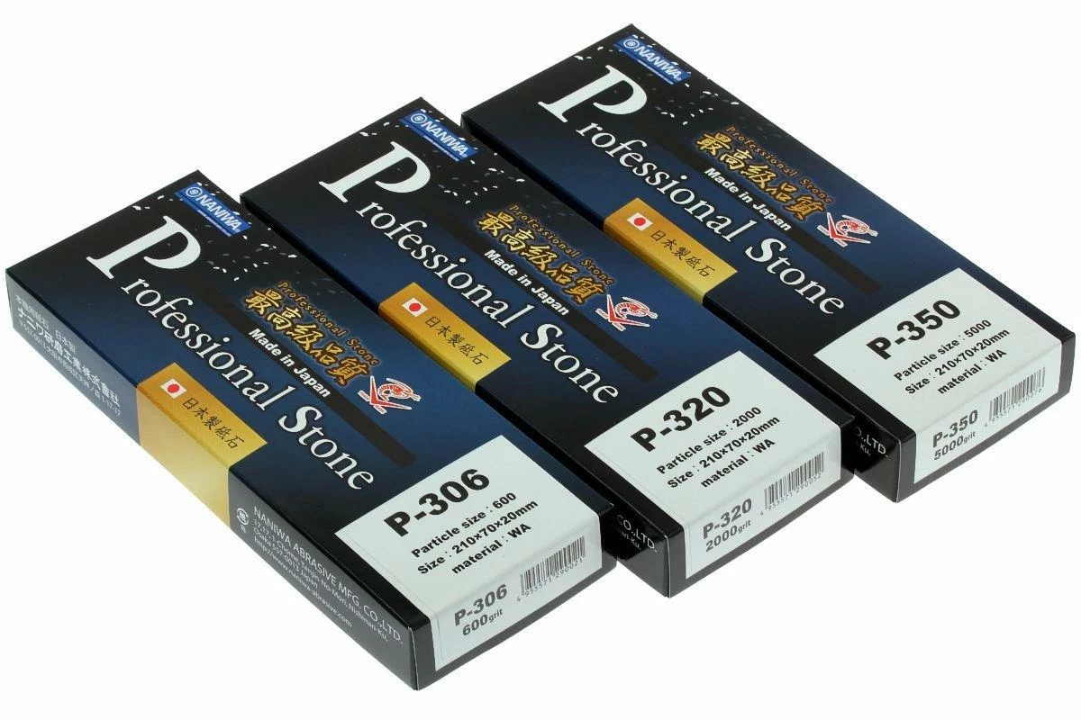Ensemble D'aiguisage Naniwa Professional Stones 600 / 2000 / 5000 4 Ensemble D'aiguisage Naniwa Professional Stones 600 / 2000 / 5000 – Image 2