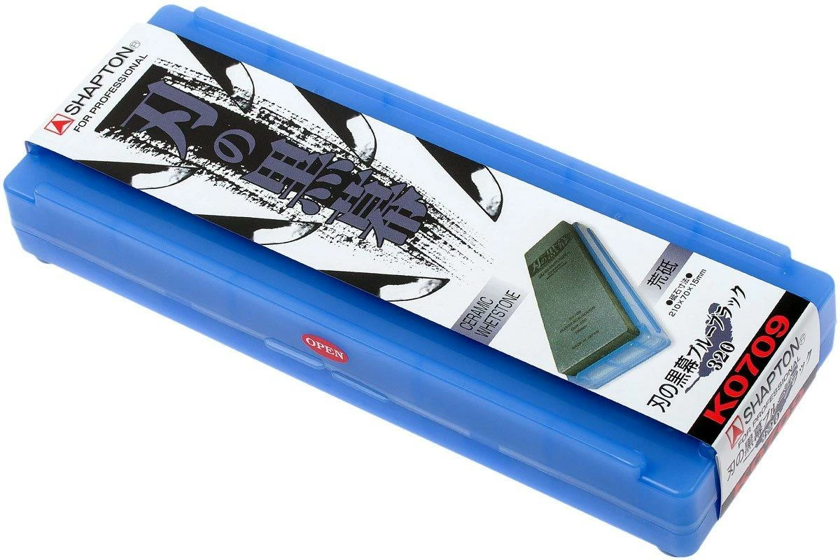 Shapton Pro Stone Grain 320 Coarse Pierre à Aiguiser, K0709 5 Shapton Pro Stone Grain 320 Coarse Pierre à Aiguiser, K0709 – Image 3