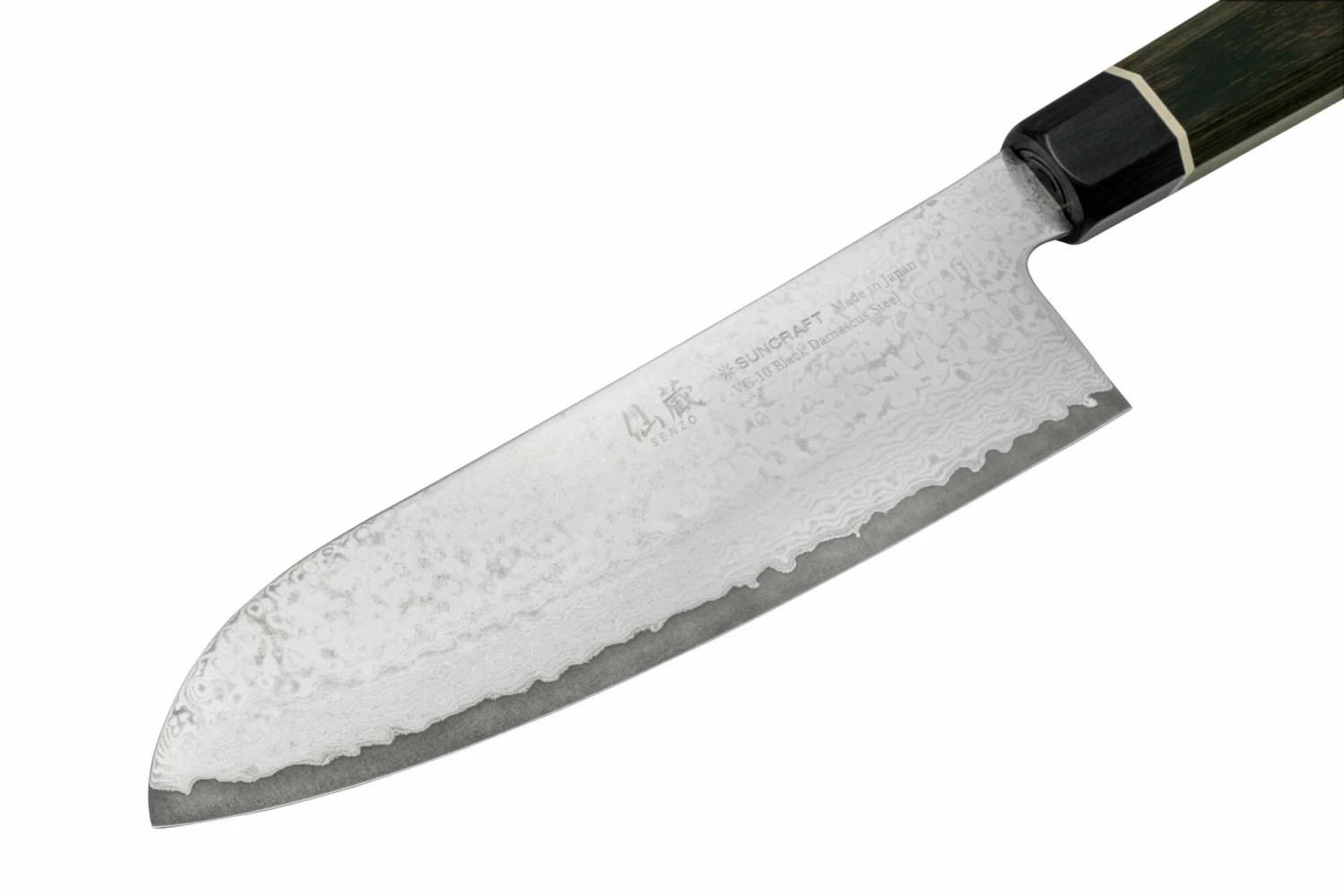 Suncraft Senzo Black BD-04 Couteau Santoku 16,5 Cm 5 Suncraft Senzo Black BD-04 Couteau Santoku 16,5 Cm – Image 3