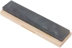 Pierre à Aiguiser Skerper Arkansas Sur Socle NAMO20, Hard Black Arkansas