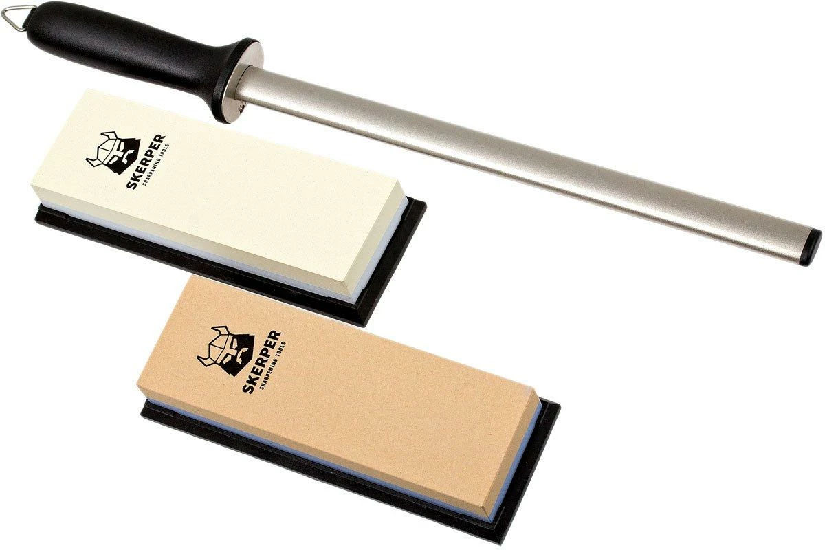 Ensemble D'aiguisage Skerper Basic, Fusil Diamant, SH006 3 Ensemble D'aiguisage Skerper Basic, Fusil Diamant, SH006