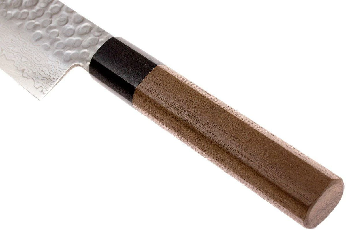 Sakai Takayuki 45-Layer Damascus WA Couteau Santoku, 18 Cm 5 Sakai Takayuki 45-Layer Damascus WA Couteau Santoku, 18 Cm – Image 4