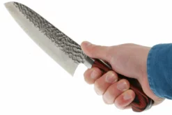 Sakai Takayuki 33-Layer Damascus Santoku, 18 Cm 12 Sakai Takayuki 33-Layer Damascus Santoku, 18 Cm -KNIVESANDTOOLS Soldes TA07392 05 sakai takayuki santoku ta07392 d5
