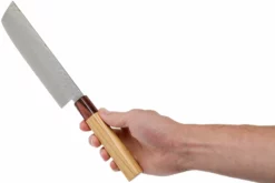 Sakai Takayuki Nakiri 33-Layer Damascus Hammered WA 16 Cm 13 Sakai Takayuki Nakiri 33-Layer Damascus Hammered WA 16 Cm -KNIVESANDTOOLS Soldes TA07473 06 sakai takayuki scaled