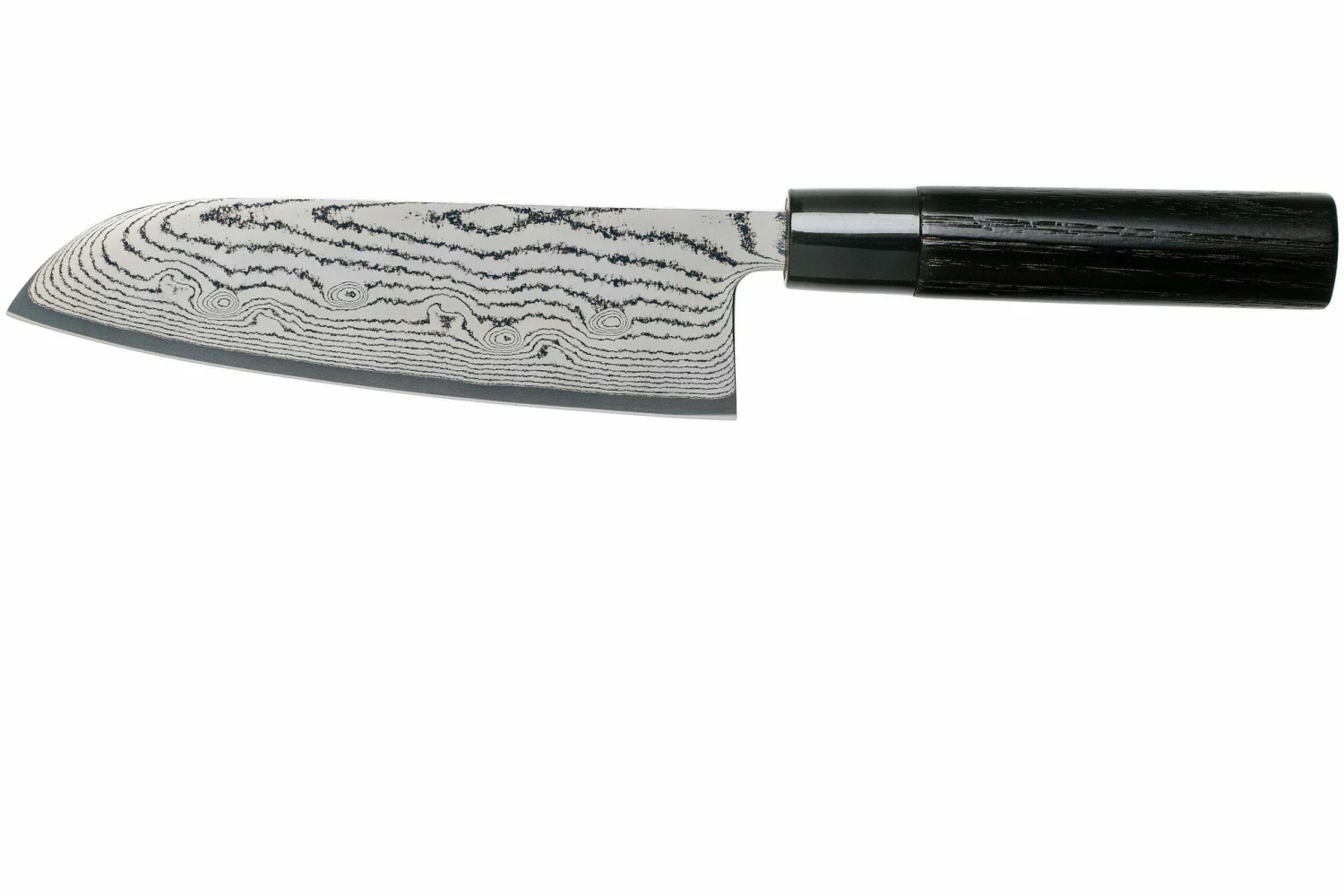 Tojiro Shippu Black Damascus Santoku 17 Cm, FD-1597 3 Tojiro Shippu Black Damascus Santoku 17 Cm, FD-1597