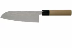 Tojiro Shippu Damas 63 Couches, Couteau Santoku 18 Cm