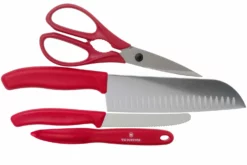 Victorinox SwissClassic 6.7131.4G Set De 4 Couteaux De Cuisine, Rouge 6 Victorinox SwissClassic 6.7131.4G Set De 4 Couteaux De Cuisine, Rouge -KNIVESANDTOOLS Soldes VT6 7131 4G 02 victorinox scaled