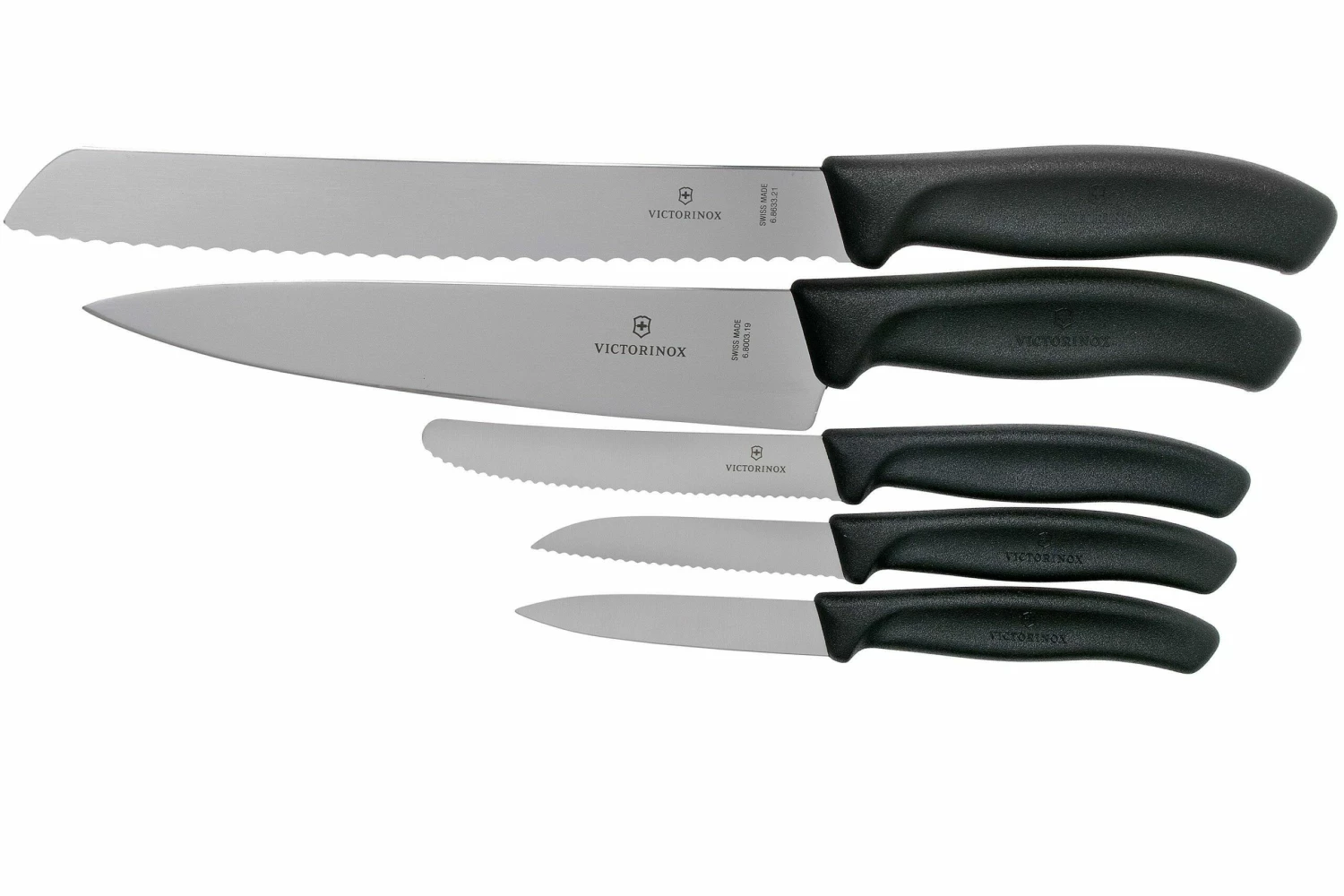 Victorinox SwissClassic 6.7133.5G Set De 5 Couteaux De Cuisine, Noir 3 Victorinox SwissClassic 6.7133.5G Set De 5 Couteaux De Cuisine, Noir