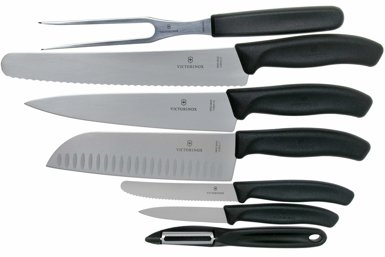 Victorinox SwissClassic 6.7133.7G Set De 7 Couteaux De Cuisine, Noir 3 Victorinox SwissClassic 6.7133.7G Set De 7 Couteaux De Cuisine, Noir