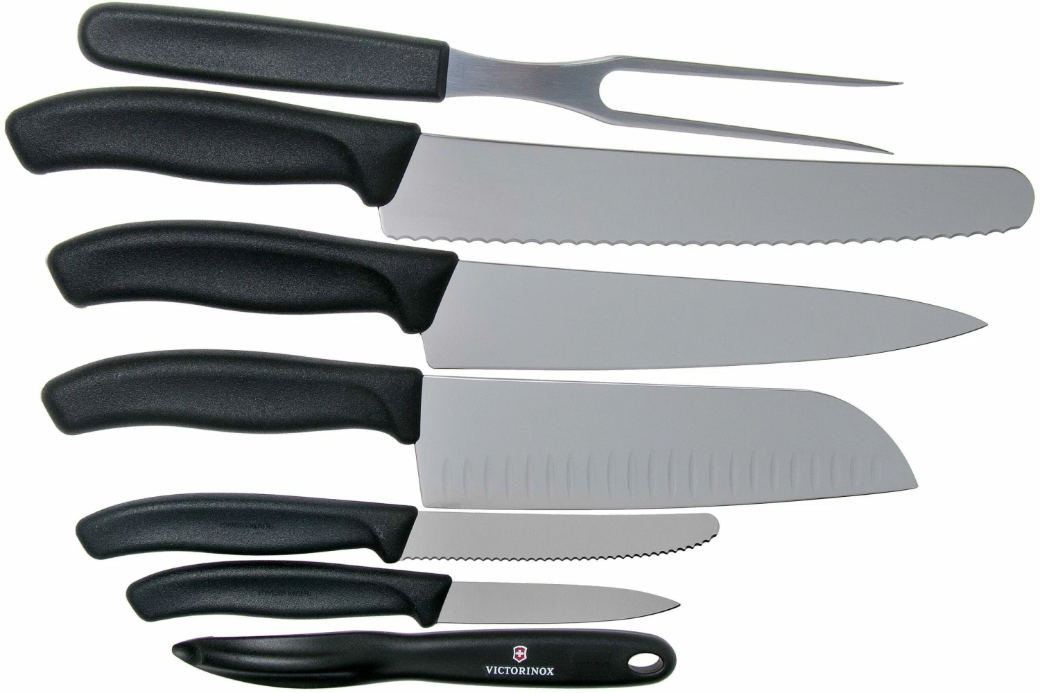 Victorinox SwissClassic 6.7133.7G Set De 7 Couteaux De Cuisine, Noir 4 Victorinox SwissClassic 6.7133.7G Set De 7 Couteaux De Cuisine, Noir – Image 2
