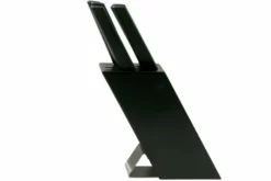 Victorinox Swiss Modern Set De 6 Couteaux De Cuisine Avec Bloc, Noir, 6.7186.63 -KNIVESANDTOOLS Soldes VT6 7186 63 02 victorinox scaled