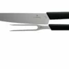 Victorinox Swiss Modern Couteau à Trancher Et Fourchette à Viande, Noirs 2 Victorinox Swiss Modern Couteau à Trancher Et Fourchette à Viande, Noirs -KNIVESANDTOOLS Soldes VT6 9093 21G 01 victorinox scaled