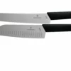 Victorinox Swiss Modern Set De 2 Couteaux, Noirs -KNIVESANDTOOLS Soldes VT6 9093 22G 01 victorinox scaled