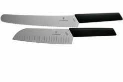 Victorinox Swiss Modern Set De 2 Couteaux, Noirs