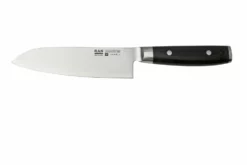 Yaxell Ran 36057, Set De Couteaux 2 Pièces, Couteau Santoku 16,5 Cm Et Aiguiseur à Couteaux