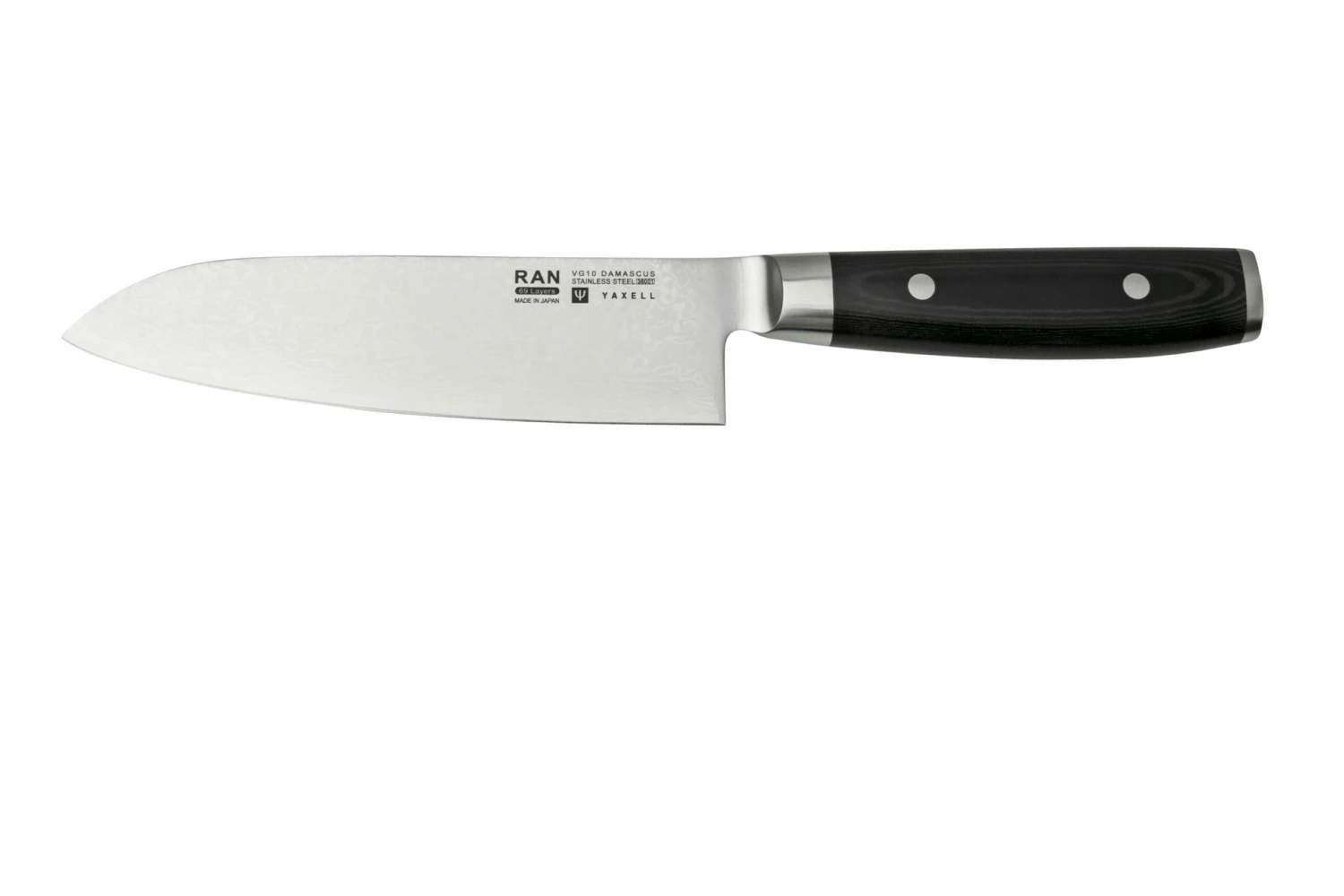Yaxell Ran 36057, Set De Couteaux 2 Pièces, Couteau Santoku 16,5 Cm Et Aiguiseur à Couteaux 3 Yaxell Ran 36057, Set De Couteaux 2 Pièces, Couteau Santoku 16,5 Cm Et Aiguiseur à Couteaux