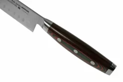 Yaxell Super Gou 37118 Santoku à Alvéoles, Acier Damassé 161 Couches, 16,5 Cm -KNIVESANDTOOLS Soldes YL37118 05 yaxell scaled
