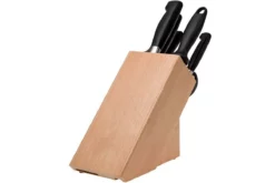 Zwilling Four Star Bloc à Couteaux, 6 Pièces, 35066-000 -KNIVESANDTOOLS Soldes ZW35066 000 03 zwilling messenset zw35066 000 03